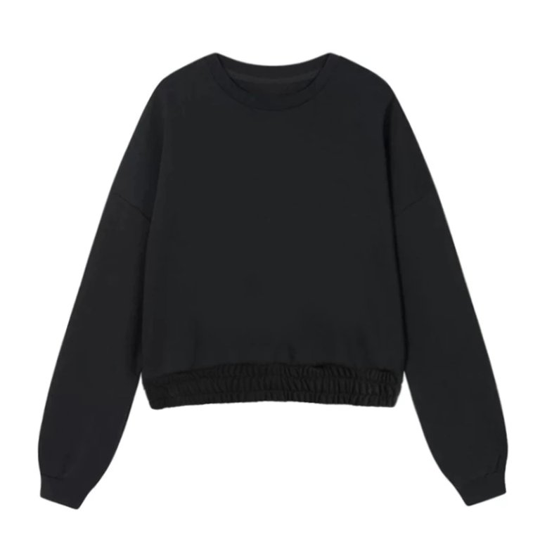 Batwing Long Sleeve Pullover Sweatshirt - Image 8