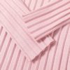 Casual Long Sleeve Jumper Warm Split Sweater Dresses - Image 14