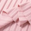 Casual Long Sleeve Jumper Warm Split Sweater Dresses - Image 16