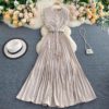 Casual O Neck Sleeve Less Office Rompers Long Jumpsuits - Image 6