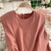 Casual O Neck Sleeve Less Office Rompers Long Jumpsuits - Image 23