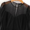 Lace Mesh Patchwork Mini Dress - Image 3