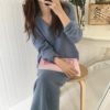 Loose Casual Knitted Sweater Dress - Image 4