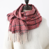 Luxury Plaid Tassel Scarves - Image 29