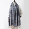 Luxury Plaid Tassel Scarves - Image 5