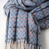 Luxury Plaid Tassel Scarves - Image 7