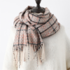 Luxury Plaid Tassel Scarves - Image 17