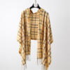 Luxury Plaid Tassel Scarves - Image 25