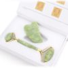 Natural Jade Facial Eye Massage Roller - Image 2