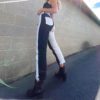 Skinny Casual Pockets High Waist Pencil Pants - Image 6