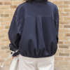 Solid Notched Collar Chic Blouse - Image 6