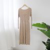 Square Collar Elegant Patchwork Dress - Image 6