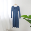 Square Collar Elegant Patchwork Dress - Image 7