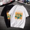 Sunflower Print Short Sleeve Loose T-shirt