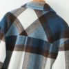 Turn Down Collar Fashion Coat With Pockets - Image 12