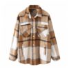 Turn Down Collar Fashion Coat With Pockets - Image 14