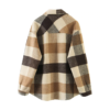 Turn Down Collar Fashion Coat With Pockets - Image 20