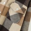 Turn Down Collar Fashion Coat With Pockets - Image 22