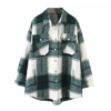 Turn Down Collar Fashion Coat With Pockets - Image 4