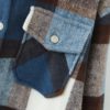 Turn Down Collar Fashion Coat With Pockets - Image 9