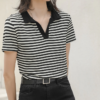Turn-down Collar Casual Cotton Shirts Tops - Image 5