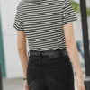 Turn-down Collar Casual Cotton Shirts Tops - Image 7