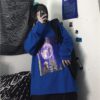 Printing loose long-sleeved bottoming O-neck t-shirt - Image 3