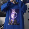Printing loose long-sleeved bottoming O-neck t-shirt - Image 4