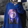 Printing loose long-sleeved bottoming O-neck t-shirt - Image 5