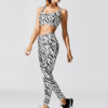 Activewear Clothing Polyester Split Sexy Yoga 2 Piece Sets - Image 2