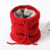 Adjustable Warm Knitted Collar Ring Neck Scarf
