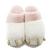 Boa Knitting Wool Upper Closed Toe Indoor Home Slippers - Image 3