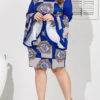 Bold Print Bell Sleeve Pencil Dress - Image 5