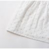Bow shoulder embroidery hollow out mid dress - Image 8