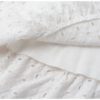 Bow shoulder embroidery hollow out mid dress - Image 9