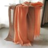 Casual Cotton And Linen Forest Slub Yarn Shawl Scarf - Image 7