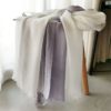 Casual Cotton And Linen Forest Slub Yarn Shawl Scarf - Image 10