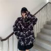 Casual Dinosaur Print Loose Long Sleeved Shirt - Image 2