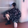 Casual Dinosaur Print Loose Long Sleeved Shirt - Image 4