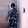 Casual Dinosaur Print Loose Long Sleeved Shirt - Image 6