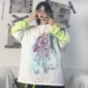 Casual Loose Two-Piece Long Sleeve Printed T-Shirt - Image 15