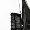 Casual Mesh Cut out Gloves Spaghetti Strap Long Dresses - Image 9
