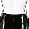 Casual Mesh Cut out Gloves Spaghetti Strap Long Dresses - Image 12