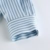 Casual Street Wear Fashion Striped Loose Long Shirt - Image 9
