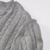 Casual Tie Up Solid Color Long Sleeve Crop Top - Image 8