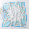 Chiffon Scarf Square Silk Neck Hair Scarves - Image 2