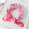 Chiffon Scarf Square Silk Neck Hair Scarves - Image 7