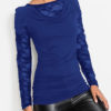 Close-fitting Tunic with Lace Inserts - Image 3