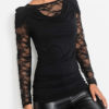 Close-fitting Tunic with Lace Inserts - Image 5
