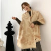 Design Print Cashmere Thick Warm Stole
